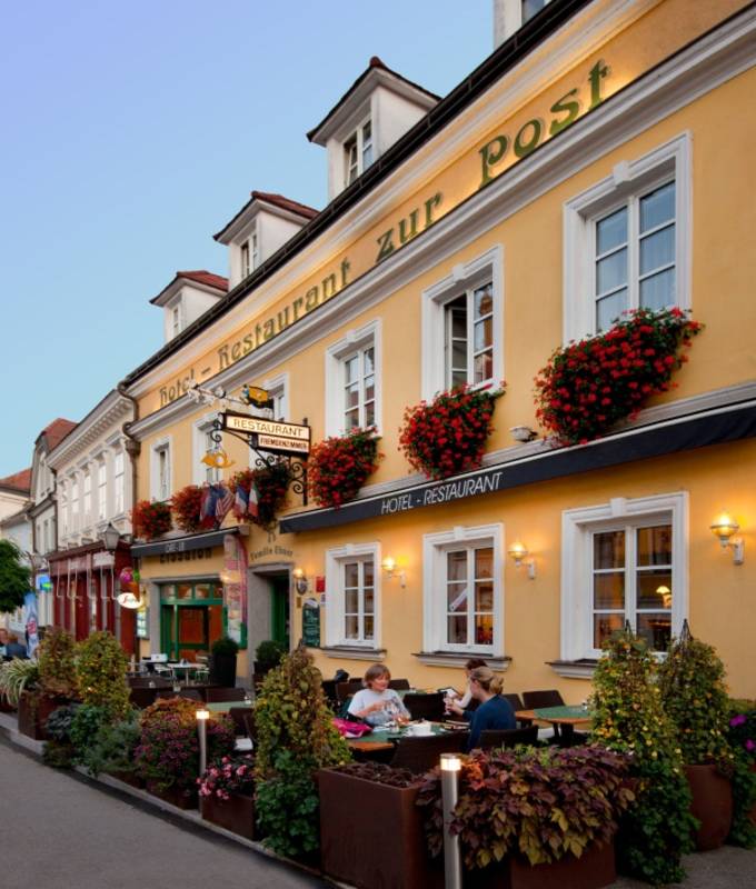 Fassade vom Hotel-Restaurant Zur Post