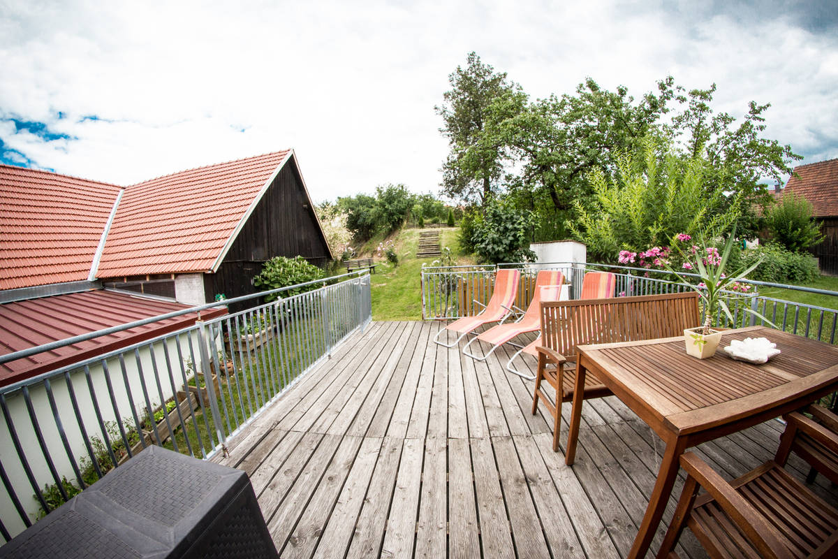 Terrasse Winzerhof Lackinger