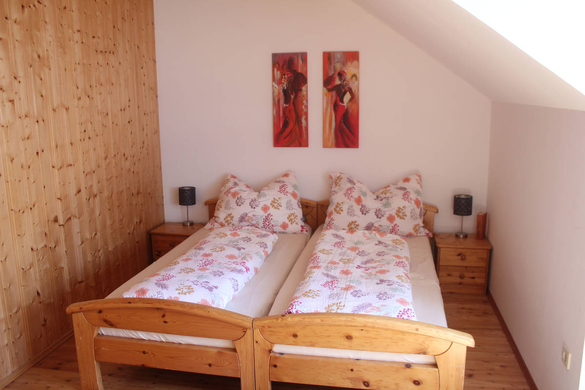 Ferienwohnung Jauerling Schlafzimmer
