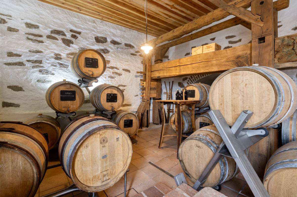 Keller der Mayer+Mayer Balsamico Manufaktur
