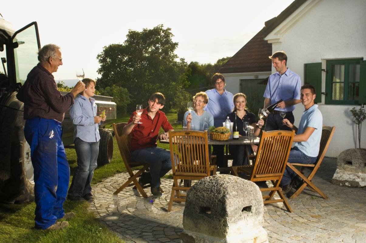Heuriger im Weingarten