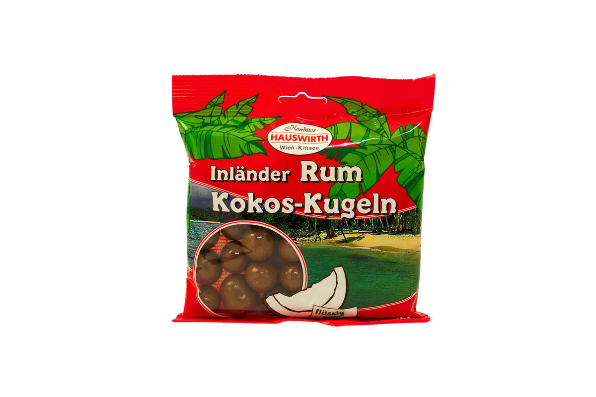 Rum-Kokos-Kugeln Schokoladefabrik Hauswirth Kittsee